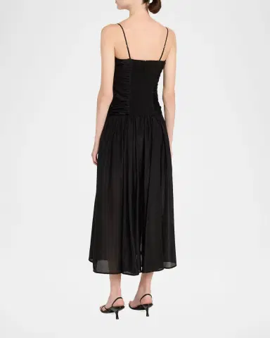 Zimmermann Aster Scarf Midi Dress | Thumbnail 3 Zimmermann Aster Scarf Midi Dress | Thumbnail 3