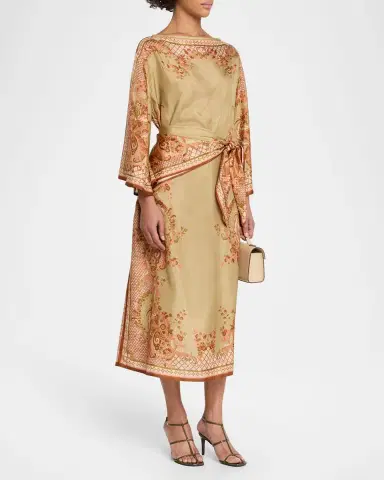 Zimmermann Aster Tunic Midi Dress | Thumbnail 4 Zimmermann Aster Tunic Midi Dress | Thumbnail 4