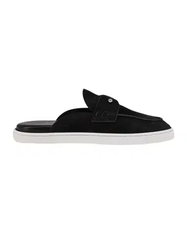 Christian Louboutin Chanme Donna Leather Boat Shoe Mules | Thumbnail 1 Christian Louboutin Chanme Donna Leather Boat Shoe Mules | Thumbnail 1