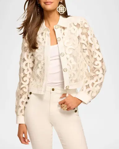 Ramy Brook Sapphire Embroidered Jacket | Thumbnail 3 Ramy Brook Sapphire Embroidered Jacket | Thumbnail 3