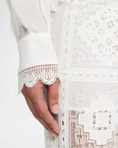 Zimmermann Aster Embroidered Pants | Thumbnail 5 Zimmermann Aster Embroidered Pants | Thumbnail 5