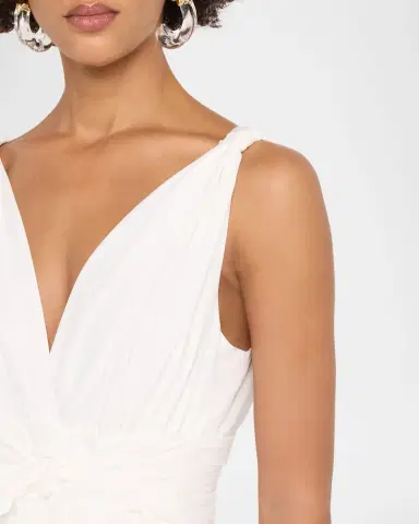 Ungaro Josie Sleeveless Cotton-Silk Midi Dress | Thumbnail 5 Ungaro Josie Sleeveless Cotton-Silk Midi Dress | Thumbnail 5