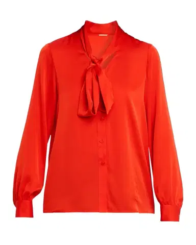 Elie Tahari Nicoletta Tie-Neck Blouse | Thumbnail 1 Elie Tahari Nicoletta Tie-Neck Blouse | Thumbnail 1