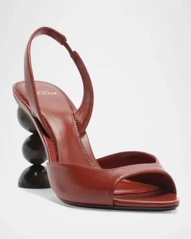 Alexandre Birman 85mm Tropicana Leather Slingback Sandals | Thumbnail 2 Alexandre Birman 85mm Tropicana Leather Slingback Sandals | Thumbnail 2