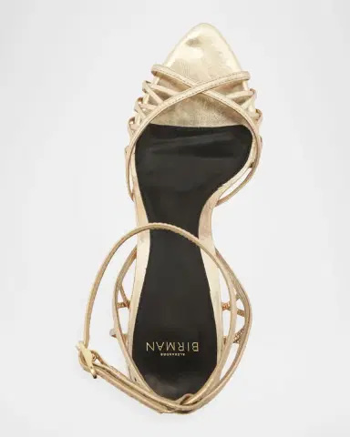 Alexandre Birman 85mm Solene Metallic Leather Sandals | Thumbnail 6 Alexandre Birman 85mm Solene Metallic Leather Sandals | Thumbnail 6