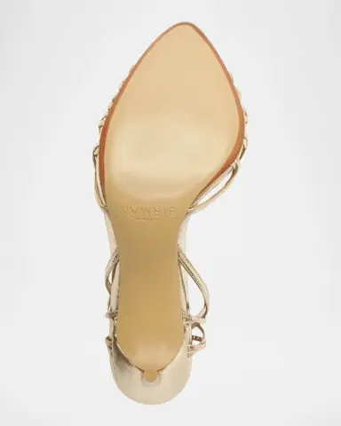 Alexandre Birman 85mm Solene Metallic Leather Sandals | Thumbnail 7 Alexandre Birman 85mm Solene Metallic Leather Sandals | Thumbnail 7