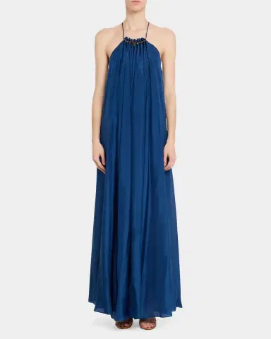 Zimmermann Aster Gathered Bead Maxi Dress | Thumbnail 2 Zimmermann Aster Gathered Bead Maxi Dress | Thumbnail 2