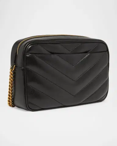 Saint Laurent LouLou YSL Chevron Quilted Crossbody Bag | Thumbnail 12 Saint Laurent LouLou YSL Chevron Quilted Crossbody Bag | Thumbnail 12