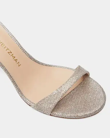 Stuart Weitzman 75mm Nudist Metallic Ankle-Strap Sandals | Thumbnail 3 Stuart Weitzman 75mm Nudist Metallic Ankle-Strap Sandals | Thumbnail 3