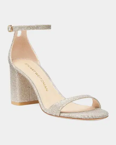 Stuart Weitzman 75mm Nudist Metallic Ankle-Strap Sandals | Thumbnail 4 Stuart Weitzman 75mm Nudist Metallic Ankle-Strap Sandals | Thumbnail 4