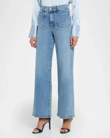FRAME Le Slim Palazzo Modernist Pocket Jeans | Thumbnail 4 FRAME Le Slim Palazzo Modernist Pocket Jeans | Thumbnail 4