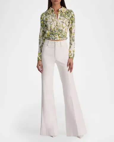 ALICE + OLIVIA Carson Printed Cardigan | Thumbnail 2 ALICE + OLIVIA Carson Printed Cardigan | Thumbnail 2