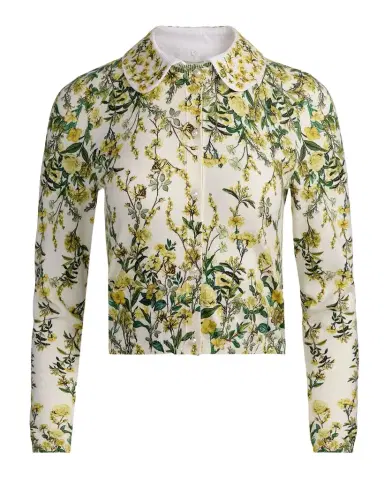 ALICE + OLIVIA Carson Printed Cardigan | Thumbnail 1 ALICE + OLIVIA Carson Printed Cardigan | Thumbnail 1