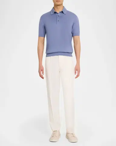 Zegna Men's Osai Cotton Polo Shirt | Thumbnail 2 Zegna Men's Osai Cotton Polo Shirt | Thumbnail 2