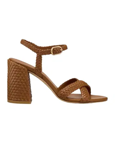 Stuart Weitzman 85mm Alyssa Woven Leather Ankle-Strap Sandals | Thumbnail 1 Stuart Weitzman 85mm Alyssa Woven Leather Ankle-Strap Sandals | Thumbnail 1