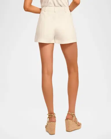 Ramy Brook Hilary Embroidered High-Rise Shorts | Thumbnail 3 Ramy Brook Hilary Embroidered High-Rise Shorts | Thumbnail 3