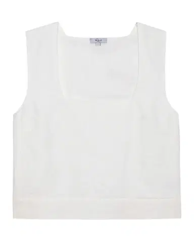 RAILS Akira Square-Neck Linen Crop Top | Thumbnail 1 RAILS Akira Square-Neck Linen Crop Top | Thumbnail 1