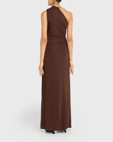 Bottega Veneta Crepe Viscose Jersey One-Shoulder Dress | Thumbnail 3 Bottega Veneta Crepe Viscose Jersey One-Shoulder Dress | Thumbnail 3