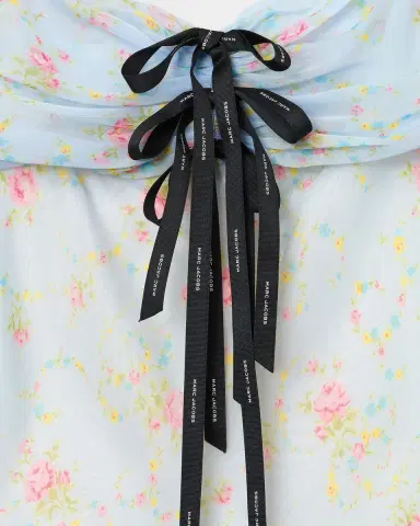 Marc Jacobs Blurred Floral Bow Top | Thumbnail 5 Marc Jacobs Blurred Floral Bow Top | Thumbnail 5