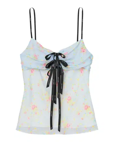 Marc Jacobs Blurred Floral Bow Top | Thumbnail 1 Marc Jacobs Blurred Floral Bow Top | Thumbnail 1