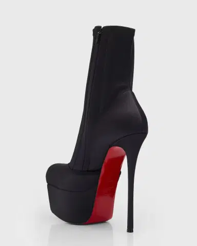 Christian Louboutin 160mm Pavlova Satin Platform Booties | Thumbnail 4 Christian Louboutin 160mm Pavlova Satin Platform Booties | Thumbnail 4