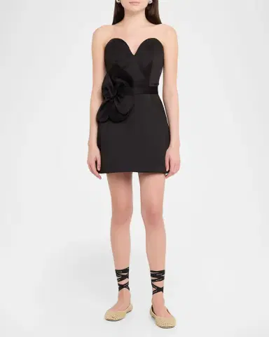 Marc Jacobs Satin Daisy Belted Dress | Thumbnail 2 Marc Jacobs Satin Daisy Belted Dress | Thumbnail 2