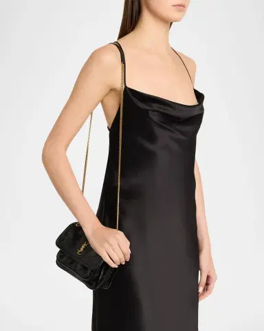 Saint Laurent Niki Mini Vintage Leather Shoulder Bag | Thumbnail 2 Saint Laurent Niki Mini Vintage Leather Shoulder Bag | Thumbnail 2
