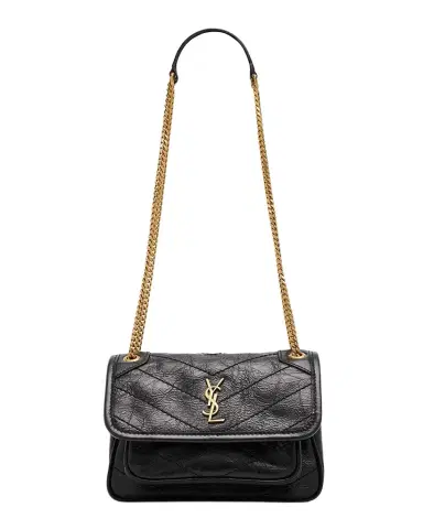 Saint Laurent Niki Mini Vintage Leather Shoulder Bag | Thumbnail 1 Saint Laurent Niki Mini Vintage Leather Shoulder Bag | Thumbnail 1