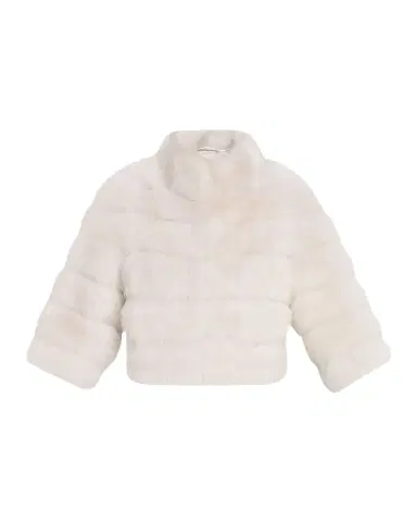 Gorski Lamb Shearling 3/4-Sleeve Crop Coat | Thumbnail 1 Gorski Lamb Shearling 3/4-Sleeve Crop Coat | Thumbnail 1