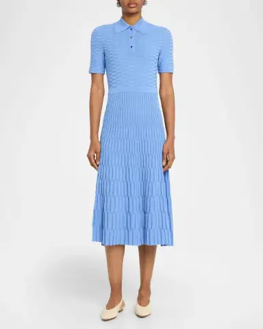 Misook Knit A-Line Midi Dress | Thumbnail 2 Misook Knit A-Line Midi Dress | Thumbnail 2
