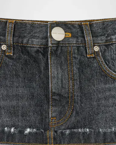 Marc Jacobs Cuffed Denim Mini Skirt | Thumbnail 5 Marc Jacobs Cuffed Denim Mini Skirt | Thumbnail 5