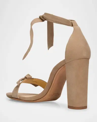 Alexandre Birman 90mm Clarita Suede Block-Heel Sandals | Thumbnail 4 Alexandre Birman 90mm Clarita Suede Block-Heel Sandals | Thumbnail 4