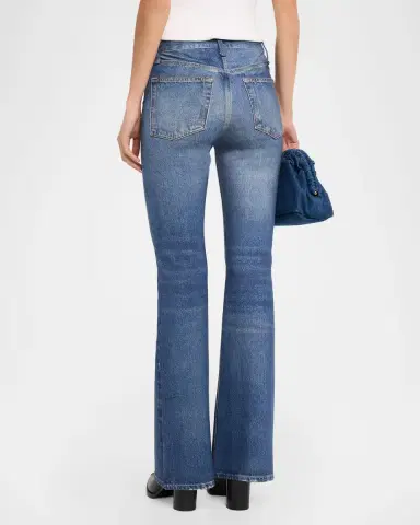 rag & bone rb Miramar Dahlia Ponte Flare Jeans | Thumbnail 3 rag & bone rb Miramar Dahlia Ponte Flare Jeans | Thumbnail 3
