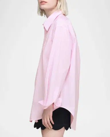 Marc Jacobs Pop J Marc Striped Poplin Shirt | Thumbnail 7 Marc Jacobs Pop J Marc Striped Poplin Shirt | Thumbnail 7