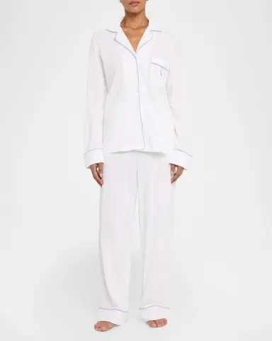 Polo Ralph Lauren Madison Cotton Knit Pajama Set | Thumbnail 2 Polo Ralph Lauren Madison Cotton Knit Pajama Set | Thumbnail 2