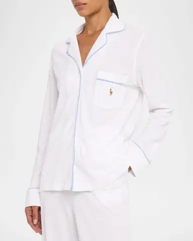 Polo Ralph Lauren Madison Cotton Knit Pajama Set | Thumbnail 4 Polo Ralph Lauren Madison Cotton Knit Pajama Set | Thumbnail 4