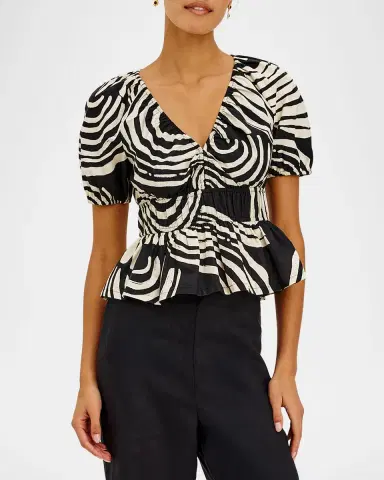 RAILS Argenta Printed Cotton Top | Thumbnail 6 RAILS Argenta Printed Cotton Top | Thumbnail 6