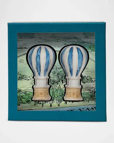 Juliska L 'Amour Toujours Hot Air Balloon Salt & Pepper Shaker Set | Thumbnail 2 Juliska L 'Amour Toujours Hot Air Balloon Salt & Pepper Shaker Set | Thumbnail 2