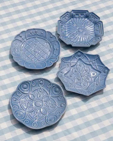 Juliska Jardins du Monde Assorted Dessert/Salad Plates, Set of 4 | Thumbnail 8 Juliska Jardins du Monde Assorted Dessert/Salad Plates, Set of 4 | Thumbnail 8