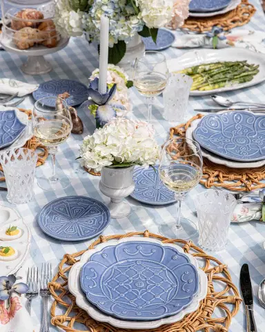 Juliska Jardins du Monde Assorted Dessert/Salad Plates, Set of 4 | Thumbnail 10 Juliska Jardins du Monde Assorted Dessert/Salad Plates, Set of 4 | Thumbnail 10