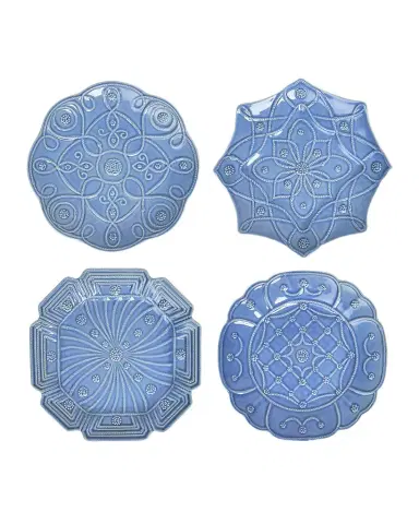 Juliska Jardins du Monde Assorted Dessert/Salad Plates, Set of 4 | Thumbnail 1 Juliska Jardins du Monde Assorted Dessert/Salad Plates, Set of 4 | Thumbnail 1