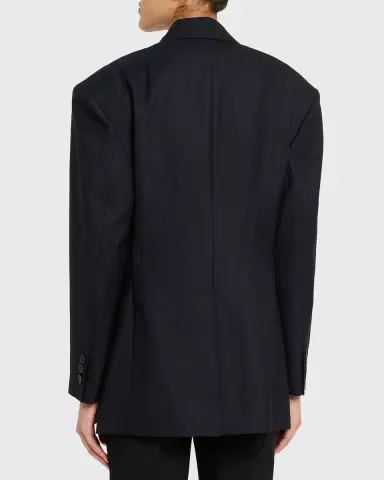 Versace Oversized Double-Breasted Blazer | Thumbnail 3 Versace Oversized Double-Breasted Blazer | Thumbnail 3