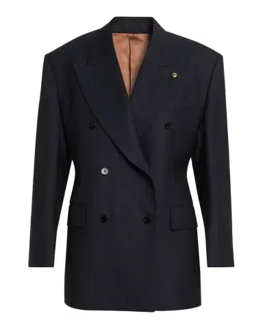 Versace Oversized Double-Breasted Blazer | Thumbnail 1 Versace Oversized Double-Breasted Blazer | Thumbnail 1