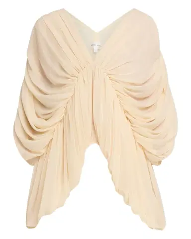 Ronny Kobo Lenore Draped Deep V-Neck Top | Thumbnail 1 Ronny Kobo Lenore Draped Deep V-Neck Top | Thumbnail 1