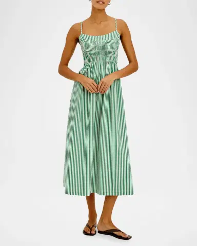 Rails Primrose Stripe Cotton Midi Dress | Thumbnail 2 Rails Primrose Stripe Cotton Midi Dress | Thumbnail 2