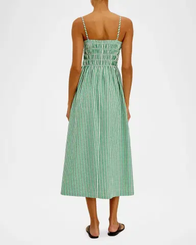Rails Primrose Stripe Cotton Midi Dress | Thumbnail 3 Rails Primrose Stripe Cotton Midi Dress | Thumbnail 3