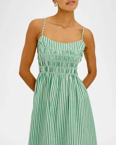 Rails Primrose Stripe Cotton Midi Dress | Thumbnail 6 Rails Primrose Stripe Cotton Midi Dress | Thumbnail 6
