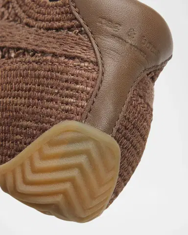 rag & bone Retro Runner Slim Raffia Sneakers | Thumbnail 3 rag & bone Retro Runner Slim Raffia Sneakers | Thumbnail 3