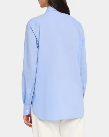 SÉBLINE Bunny Pleated Bib Button-Down Shirt | Thumbnail 3 SÉBLINE Bunny Pleated Bib Button-Down Shirt | Thumbnail 3