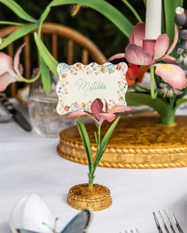Juliska Meadow Walk Iris Place Card Holder | Thumbnail 5 Juliska Meadow Walk Iris Place Card Holder | Thumbnail 5